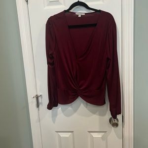 V neck Blouse